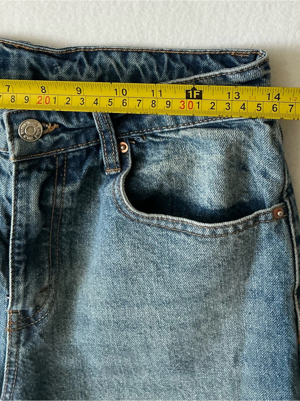 Wild Fable High Rise Baggy Mom Jeans Light Wash 100% Cotton Women’s Size 4 - Picture 6 of 10